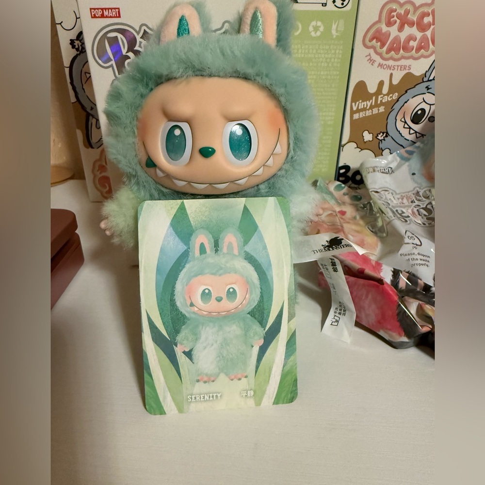 Serenity Green Monster Plush Toy
